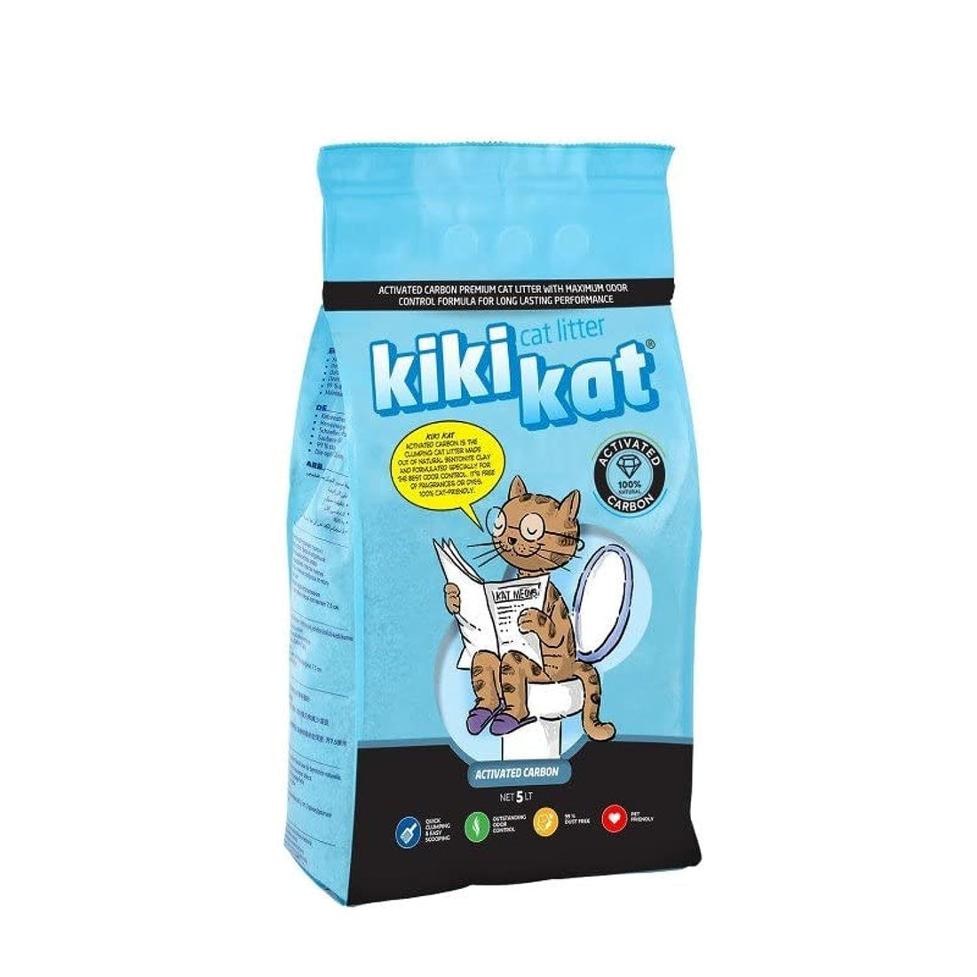 kikikat Activated carbon Cat Litter 5L