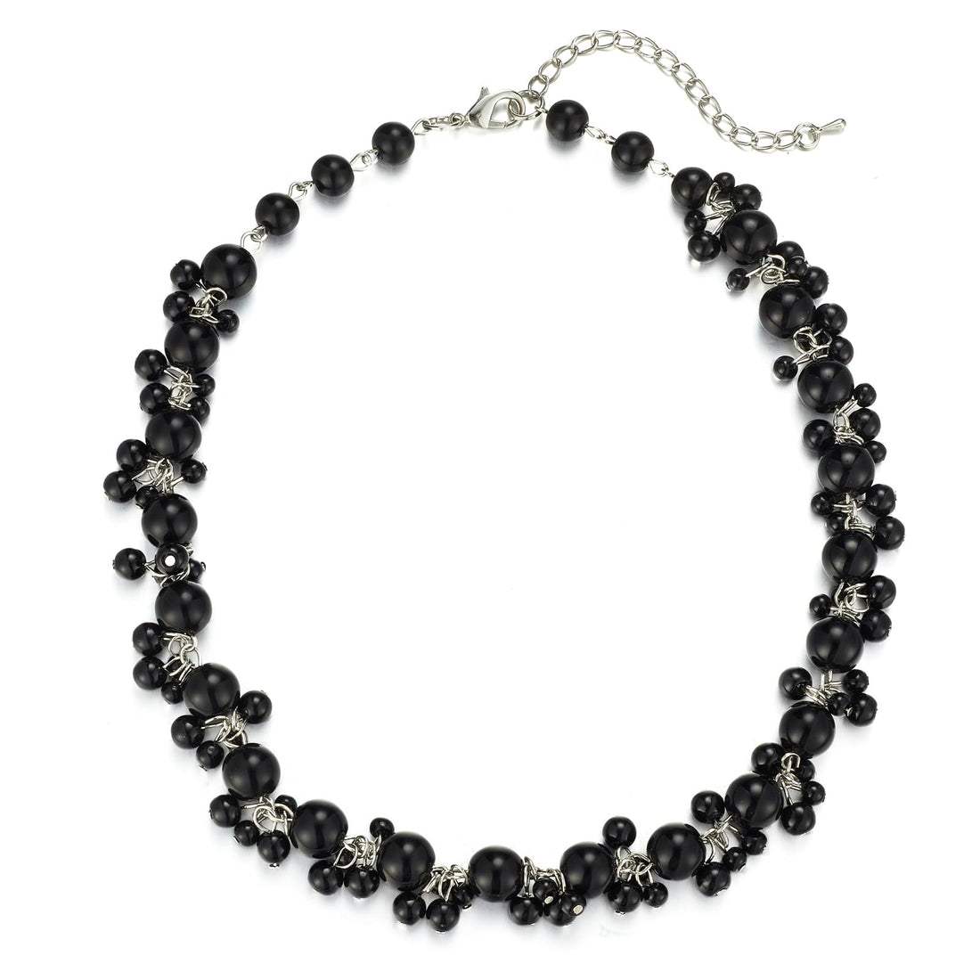 Beaded Pearl Necklace - Elegant Pearl Choker Necklaces for Women Fashion Jewelry Birthday Gift for Mom