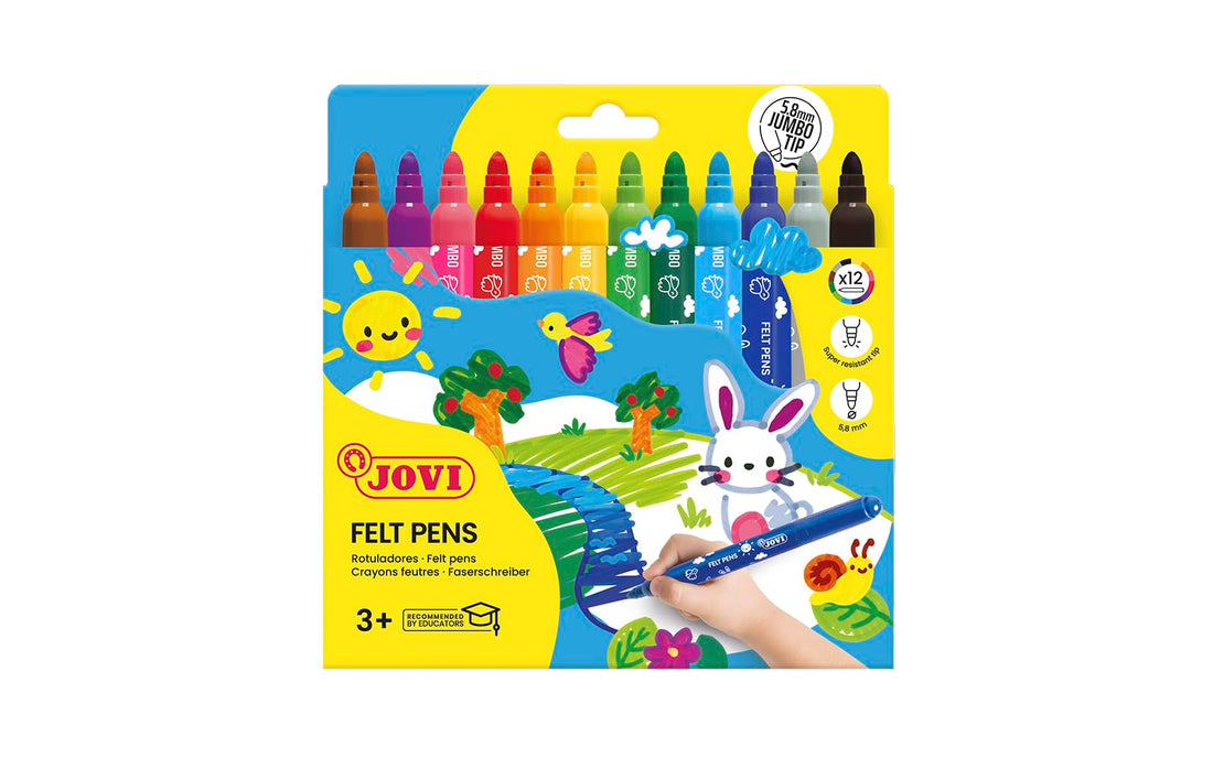 Jovi 270010 – Box of 12 Maxi Pens