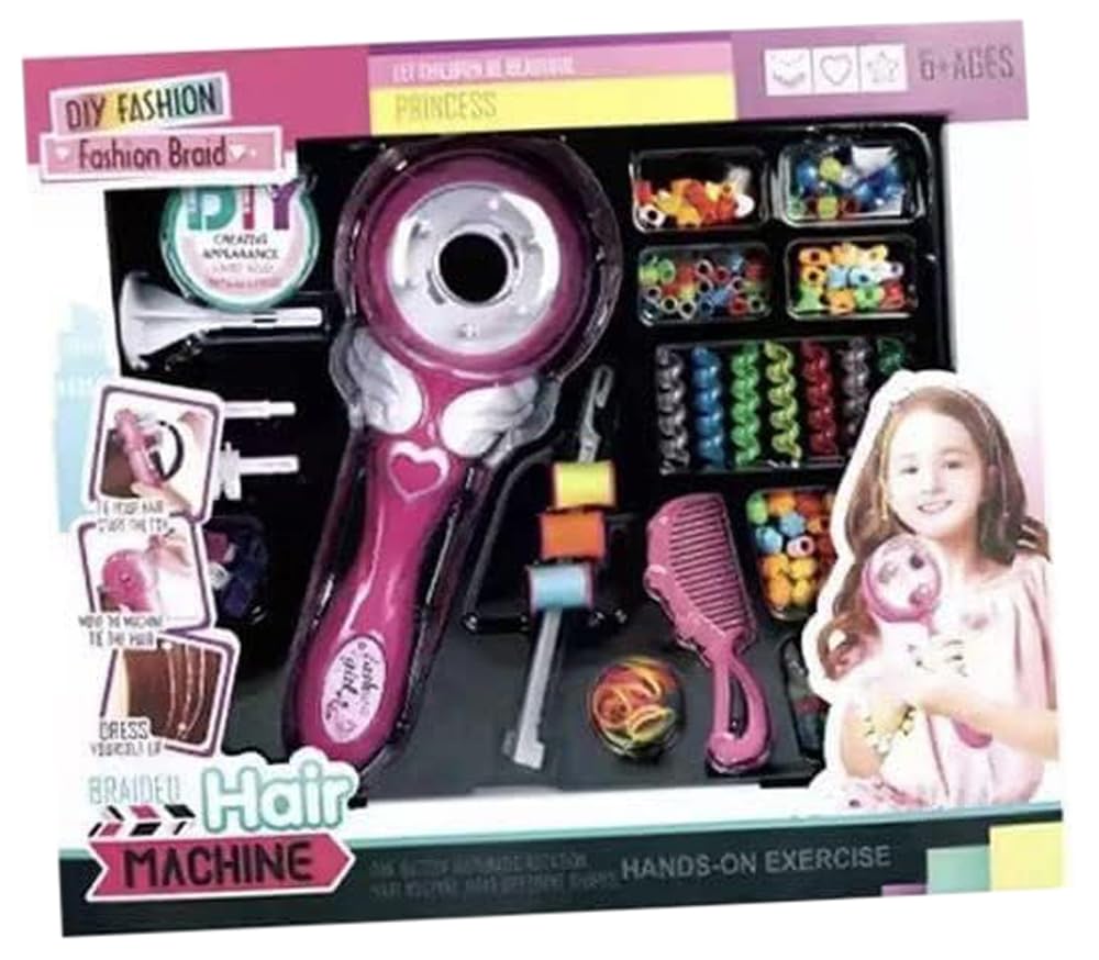 Bar Code Hair Beads Machine Toy