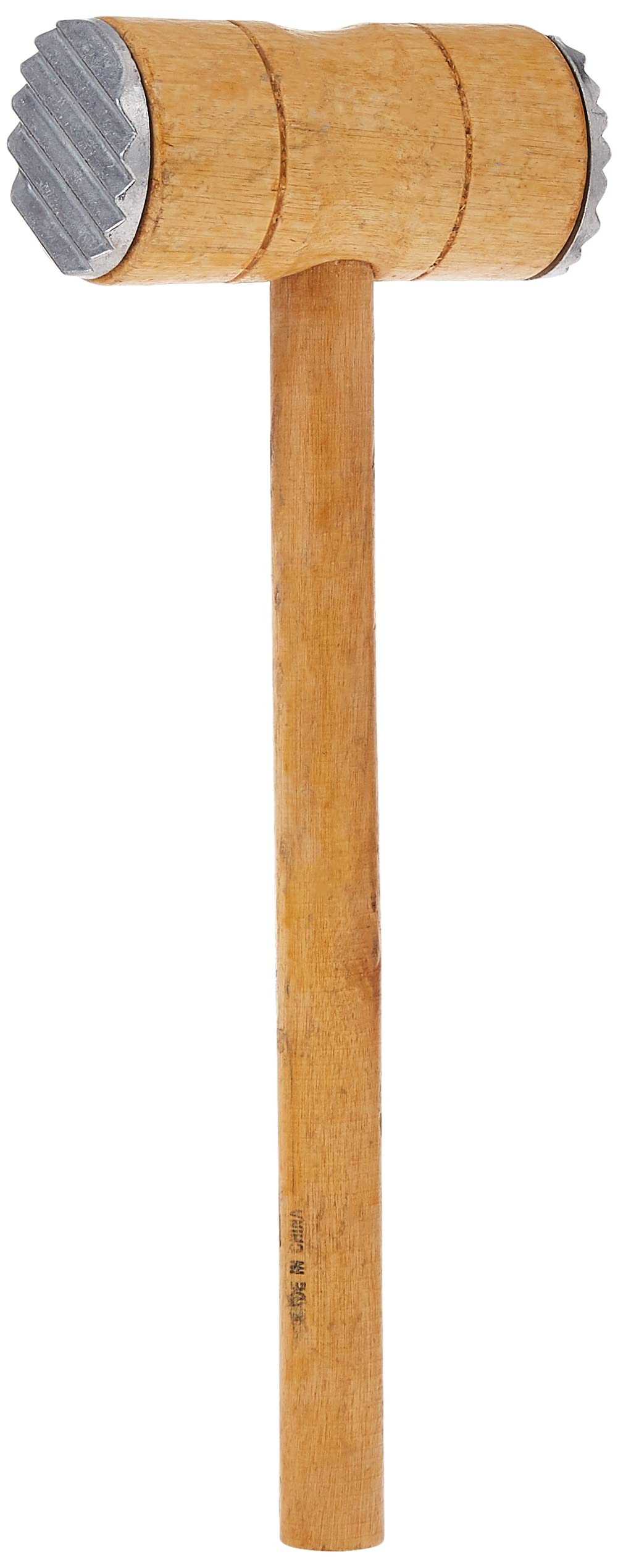 Portal Meat Tenderizer Mallet Wooden Dual-Sided Hammer Tool with Two Sides