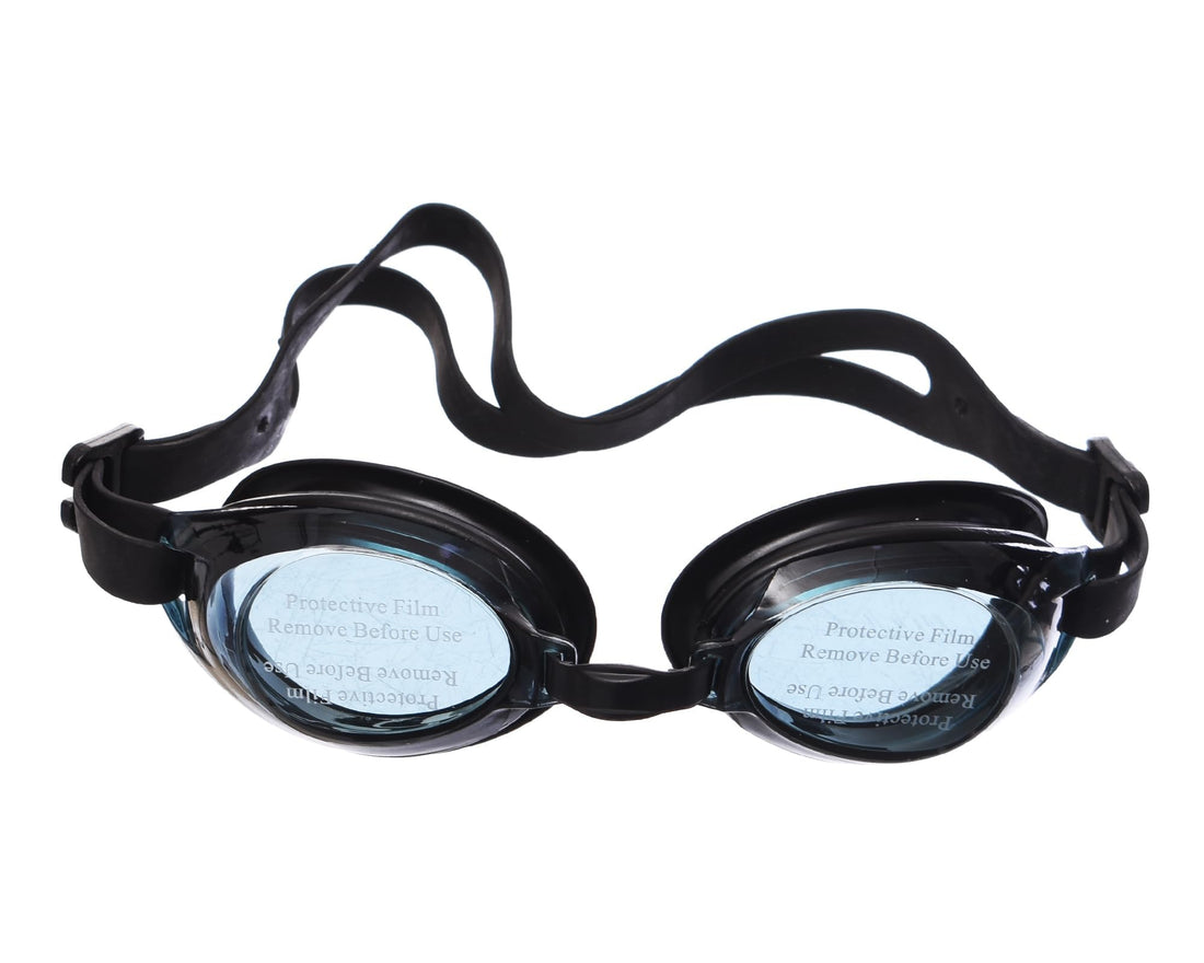 2111 High Quality Swimming Goggles For All Ages & Genders, Fog & Water Resistant - Black