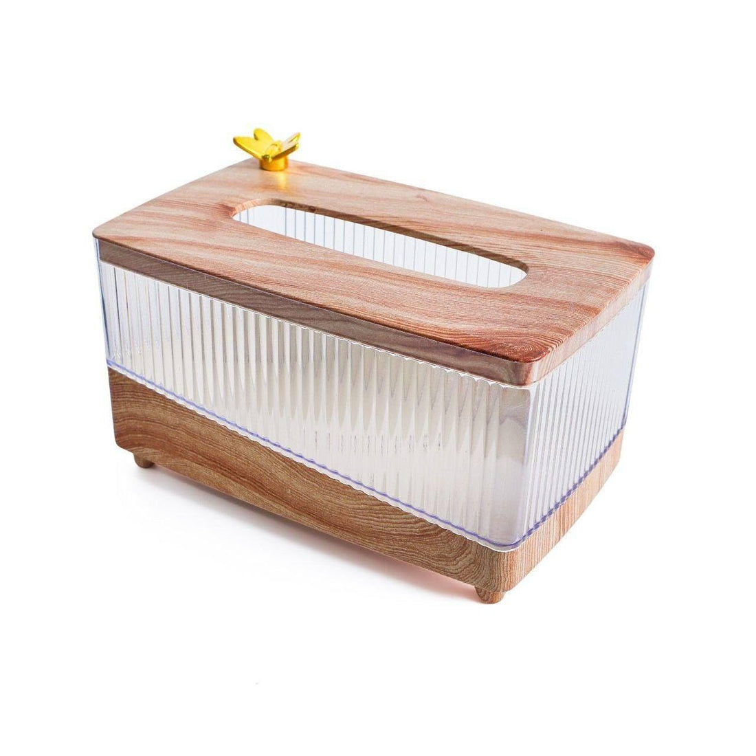 Luxury Acrylic Marble Tissue Box Holder with Gold Accents for Home and Office Elegant Design Fits Up to 500 Napkins Premium Decorative Holder for Living Room Bathroom