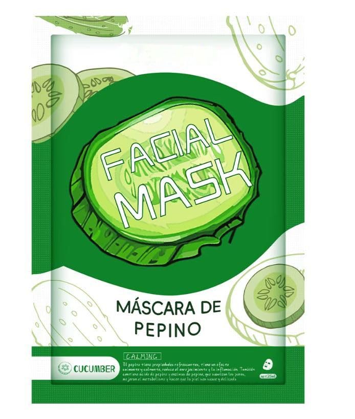 Facial Face Mask,Hydrating -, Skin Care Hydrating, Face Masks Skincare, Skin Repair Mask. 1 pc -cucumber