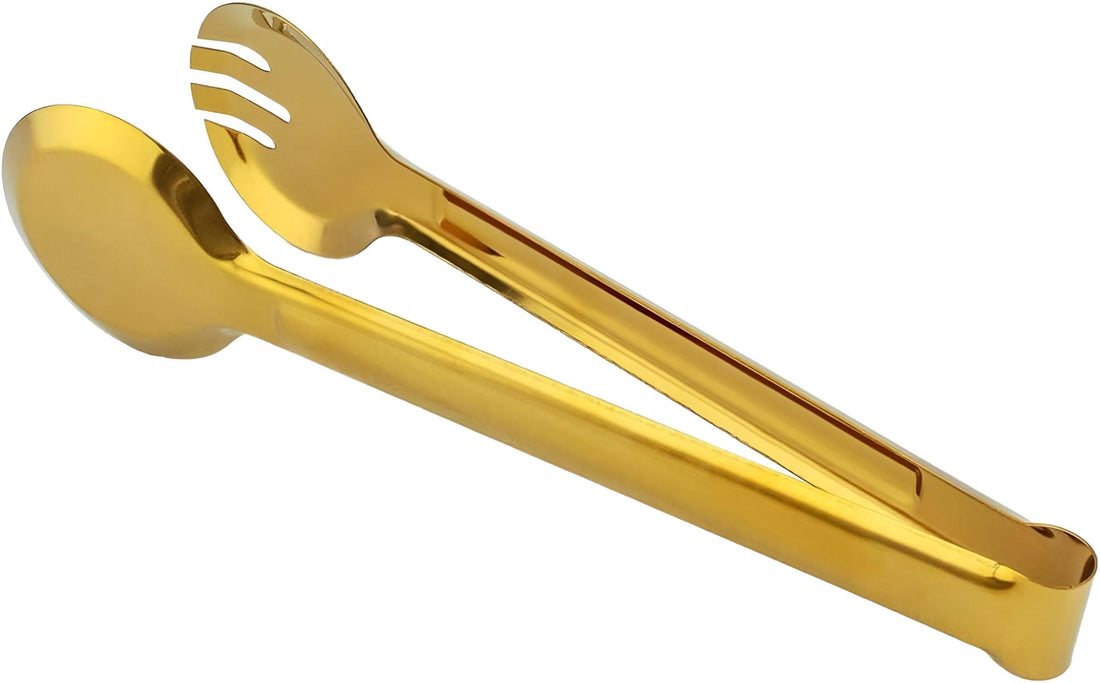 Kitchen Tongs - Stainless Steel Cooking Tongs | Anti-Scald Bread Toaster Tongs | Stainless Cooking Tongs | Serving Tongs for Baking Pasta BBQ | Kitchen Cooking Tongs (Model 1)