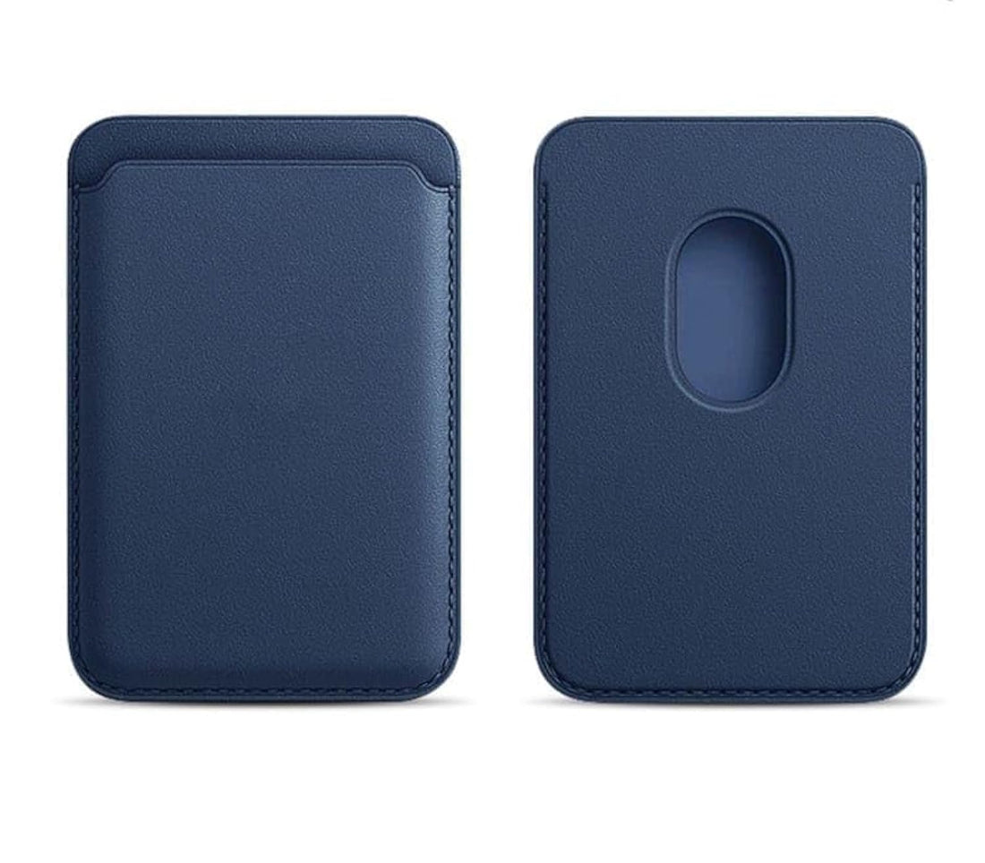 فكرة Fekra Magnetic Wallet Card Holder Compatible with Apple MagSafe Wallet for iPhone 15 Pro Max/15 Pro/14 pro Max /14 pro, Mag Safe Wallet for iPhone 13 Pro Max/13 Pro/ 13/14 Series (Navy)