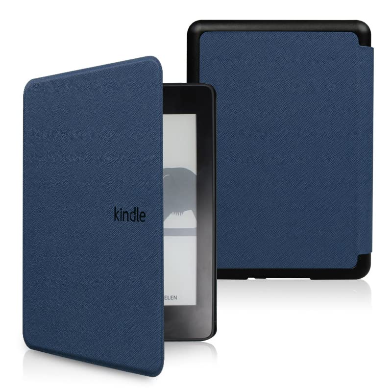 fashion mania Case Cover for All-New Kindle Paperwhite (12th Generation 2024, 7 inch) Smart Shell Cover with Auto Sleep/Wake (blue)