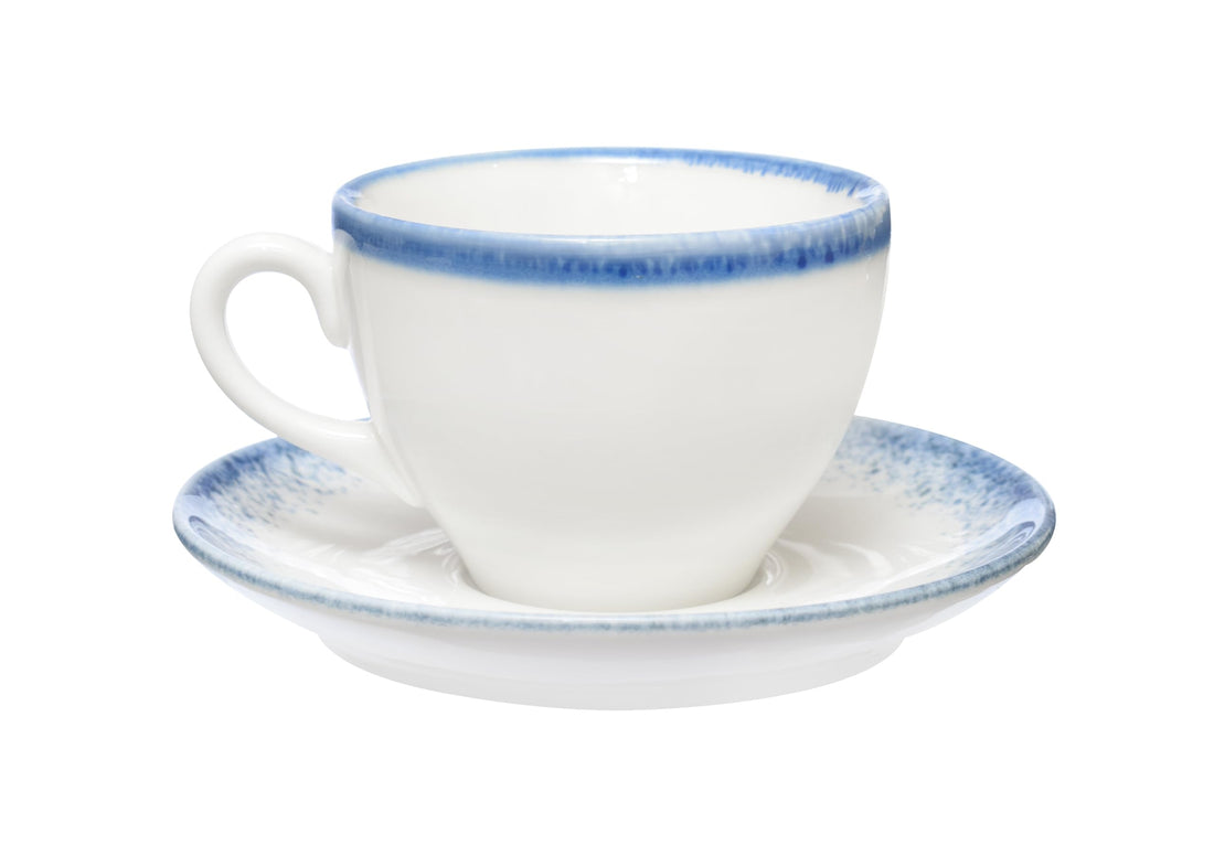 Kutahya | Coffee Cup 100 ML & Saucer 12 CM | Starry Dream | Decorated