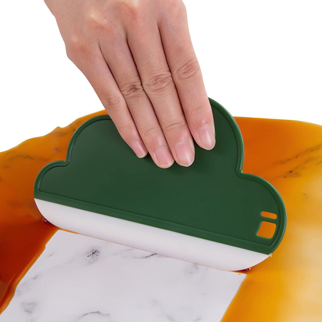 Small Squeegee, Multi-Functional Shower Squeegee Cloud Mirror Wiper, Glass Window Cleaner Squeegee Apply to Bathroom, Kitchen, Mirrors, Car Generic