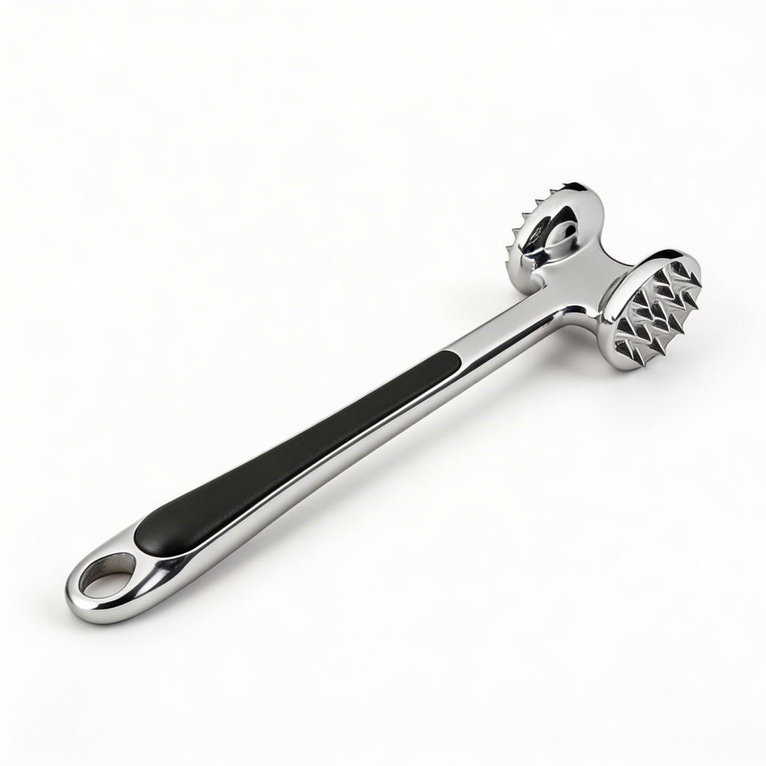 Meat Tenderizer, Stainless Steel Double-Sided Meat Hammer for Steak, Beef, Chicken And Poultry, Lightweight Manual Meat Mallet And Nut Crusher
