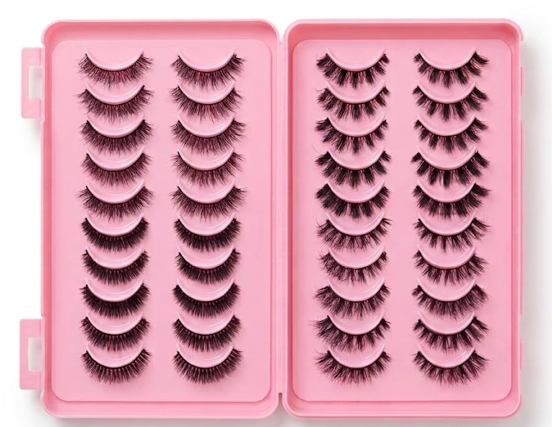 Half Lashes Cate ye 20 Pairs/Half Lashes- 4 SHAPE - 20 PAIRS-AM03