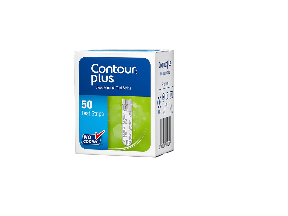 CONTOURPLUS 50'S Blood Glucose Meter Test Strips