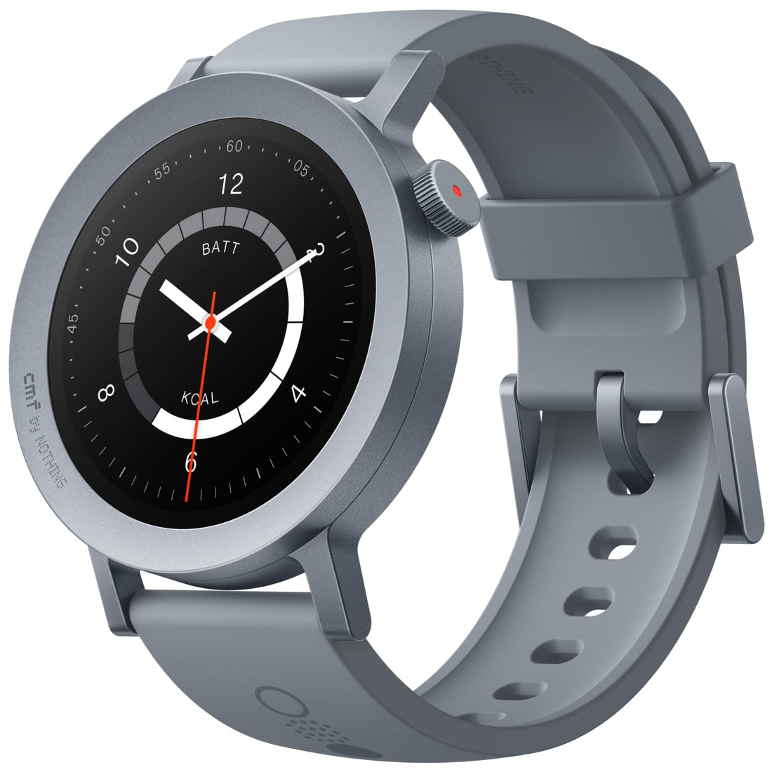 CMF by Nothing Watch Pro 2, 1.32" AMOLED Display, Built-in multi-system GPS, 120 Sports Modes, Smart Sleep Algorithm, Bluetooth calling with AI noise reduction, Ash Grey, Middle East Version