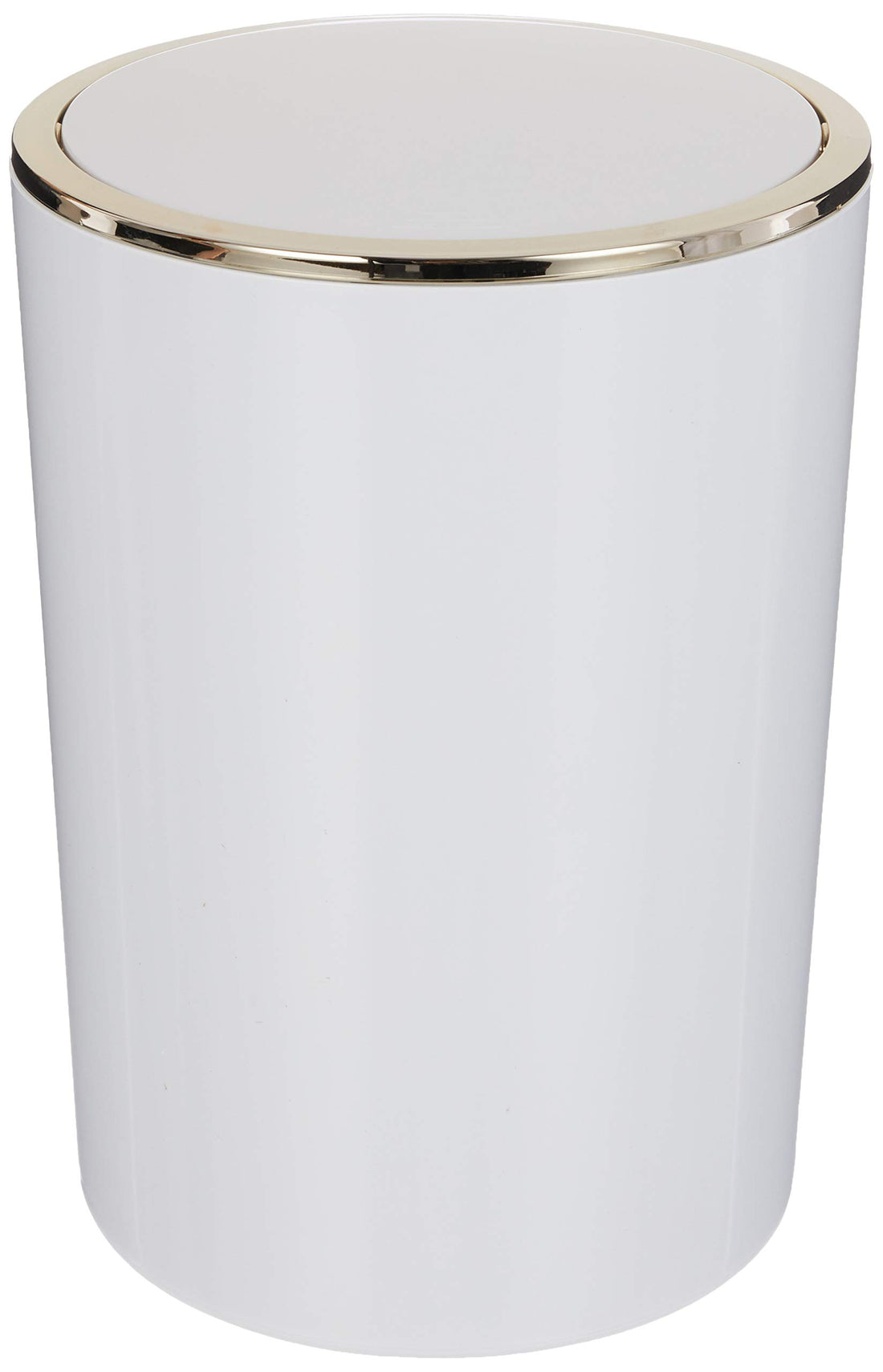 P.Nova, Lenox Trash Can 6Lt White Gold