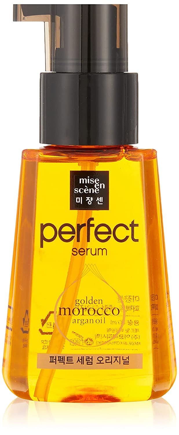 oceanbuy Golden Morocco Argan Oil Mise En Scene Perfect Serum, 80ml