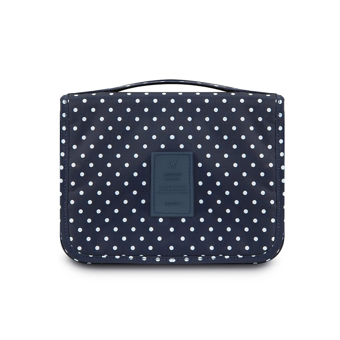 Travel Toiletry Bag, Hanging Wash Bag Portable Makeup Bag for Women, Large Capacity Cosmetic Bag Organizer for Travel Daily Use, Blue