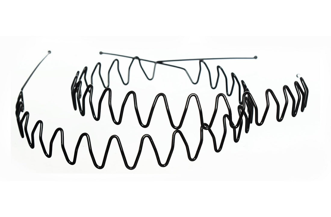 Zigzag Collar Black 2 Pieces