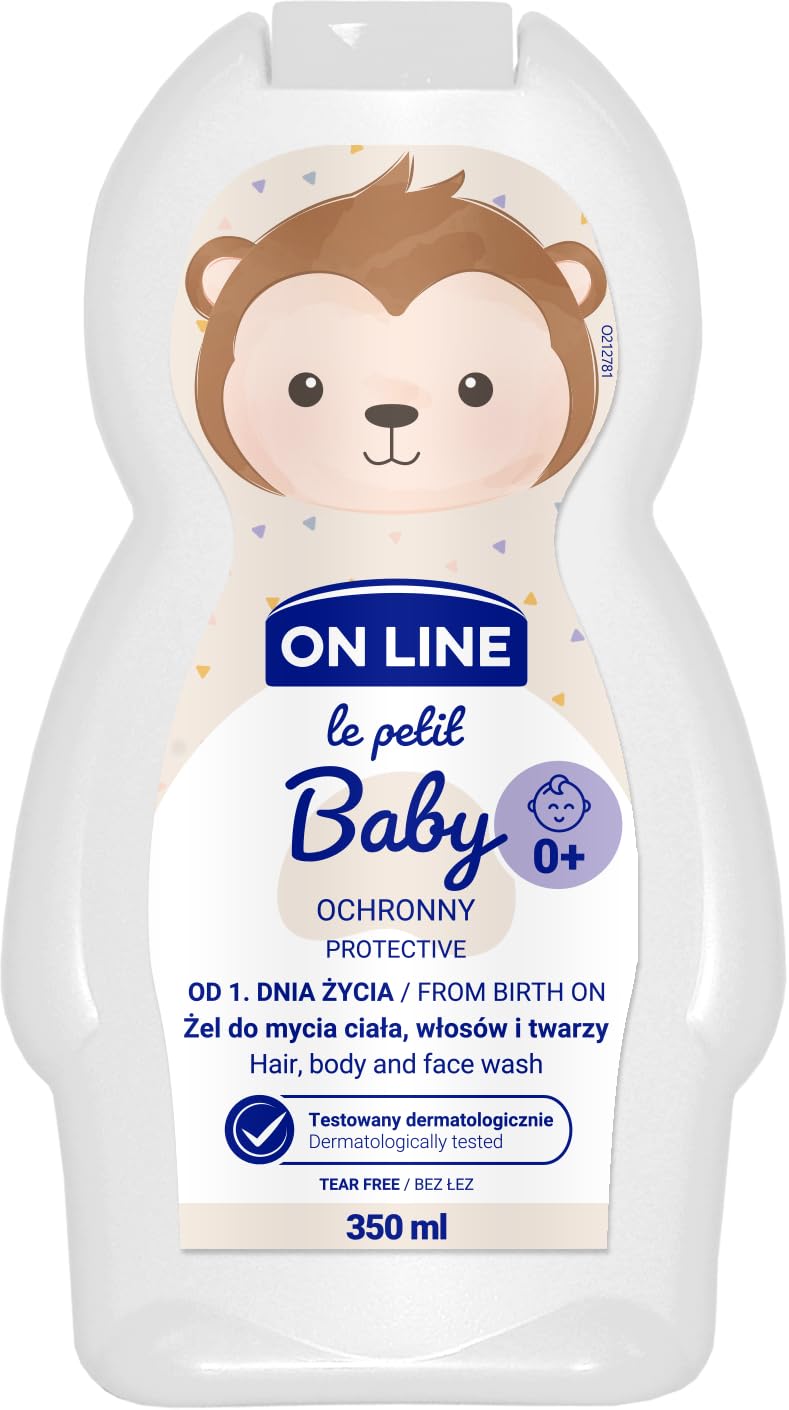 ON LINE Le Petit Baby 3 in 1 Body, Hair and Face Wash Ochronny Protective 350 ml