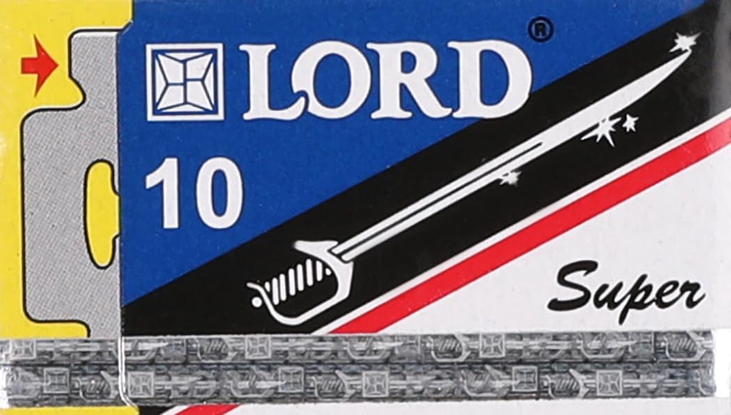 Lord double edge super blades - 10 pieces