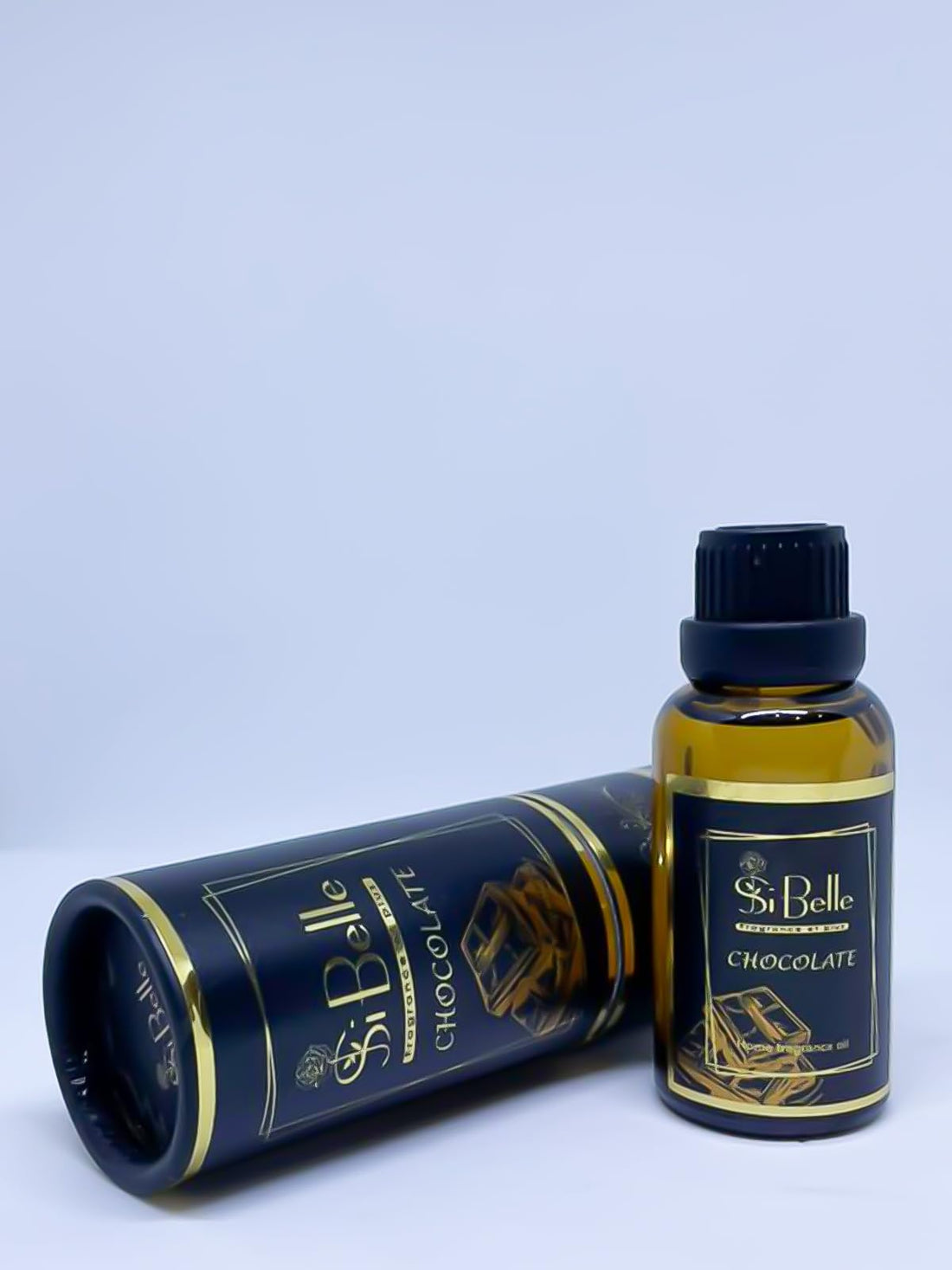 Si Belle Chocolate Concentrated Perfume Oil, Multipurpose Home Fragrance, 8.3 x 3.3 cm, Water Soluble, for Incense Burners and Sprays
