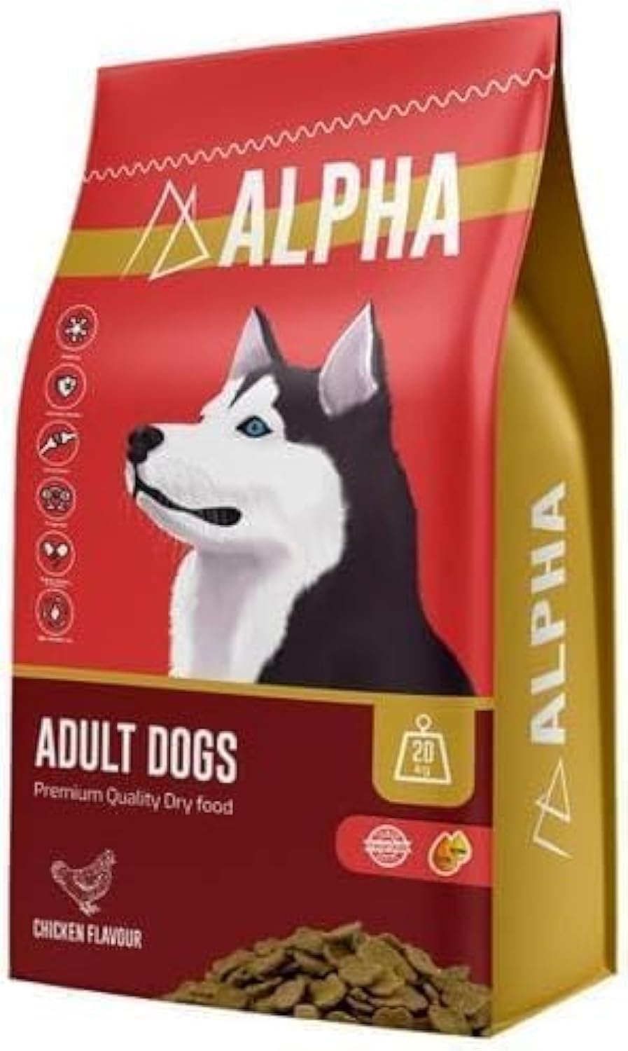 ALPHA ADULT DOG DRY FOOD (CHICKEN 4KG)