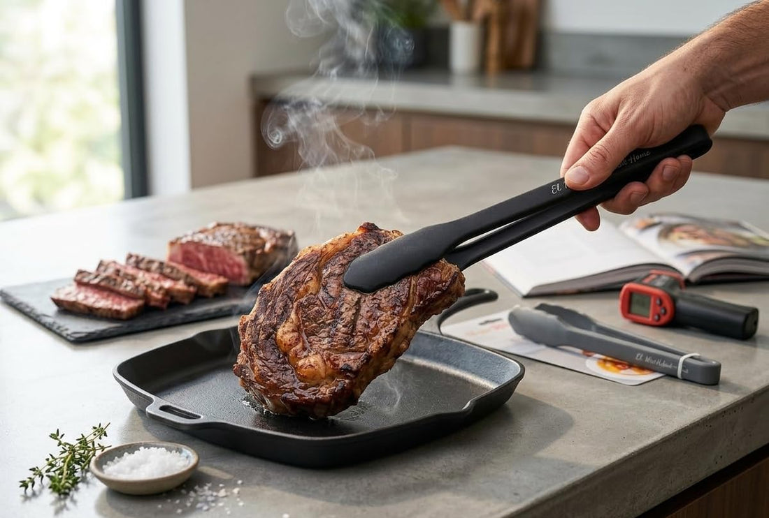 One-Piece Molded Thermal Silicone Kitchen Tongs High Heat Resistant Food Serving Tongs Durable Cooking Utensil for Grilling Salad and Daily Meal Prep