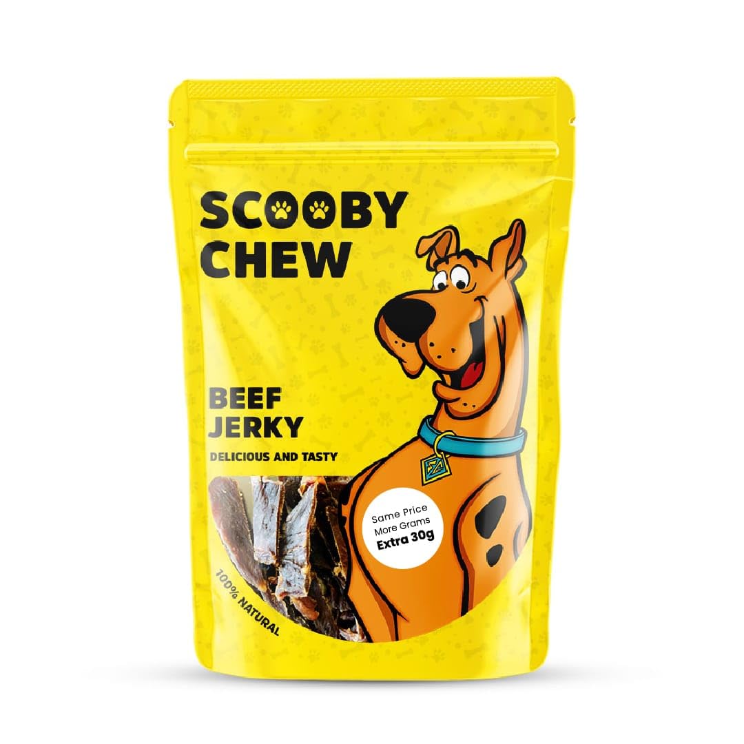 Scooby Chew Beef Jerky : Dog Treats-All Size