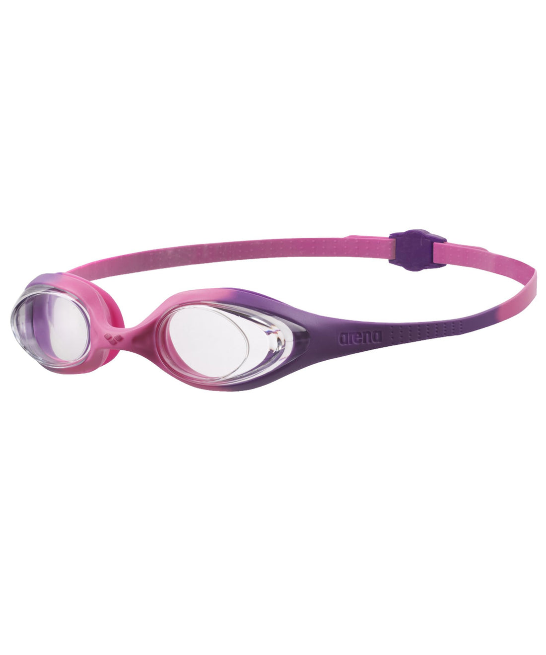 ARENA Unisex Youth Spider Junior Swim Goggles Girls and Boys Ages 6 to 12 Fogless Lenses Easy to Adjust Strap No Leak