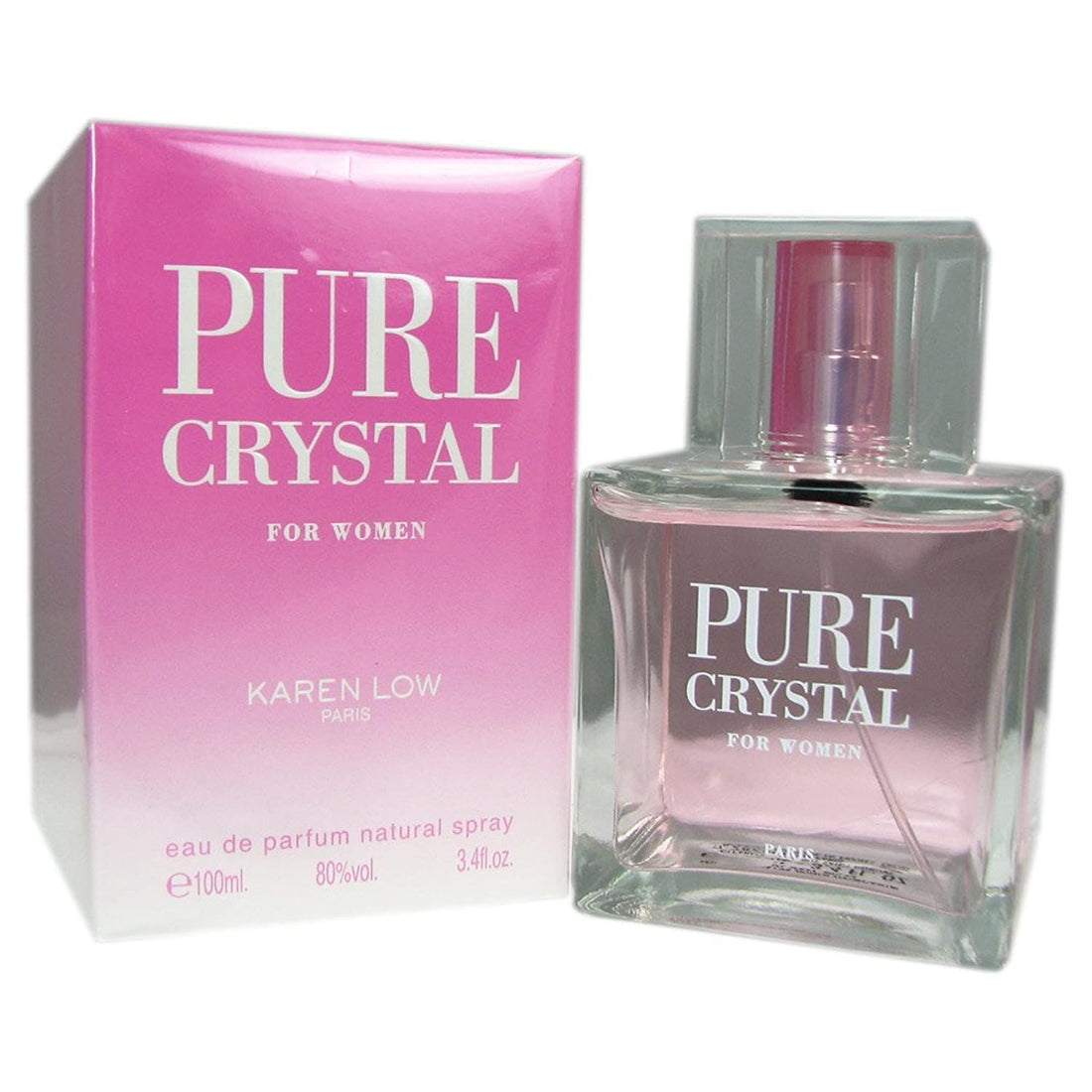 Pure Crystal by Karen Low Eau De Parfum Spray 3.4 oz / 100 ml (Women)