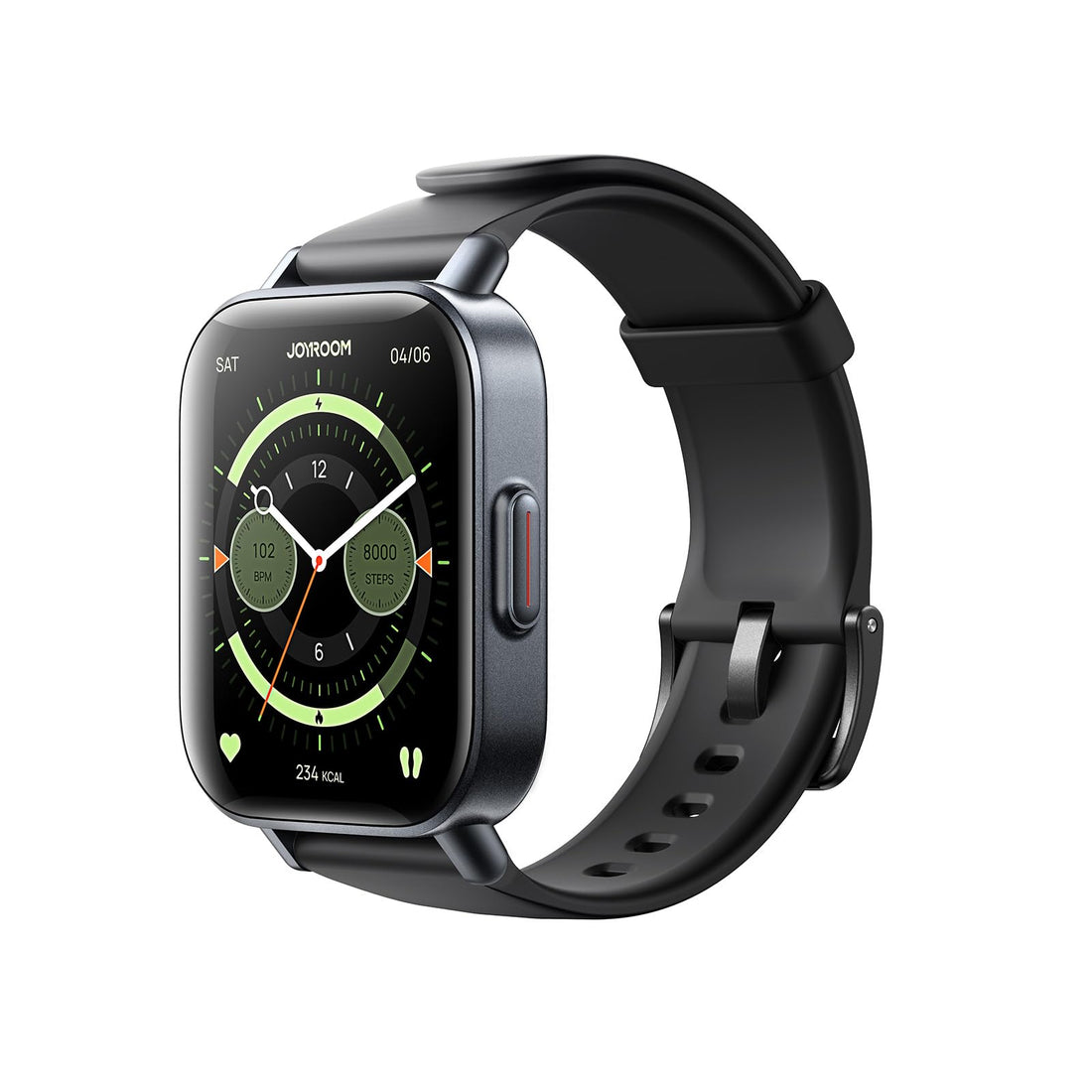 Joyroom JR-FT3S Fit-Life Series Smart Watch, Bluetooth Calling Smartwatch, 1.96″ HD Display, Health & Sleep Monitoring, 93 Sports Modes, Long Battery Life - Space Grey | 12 Months Warranty