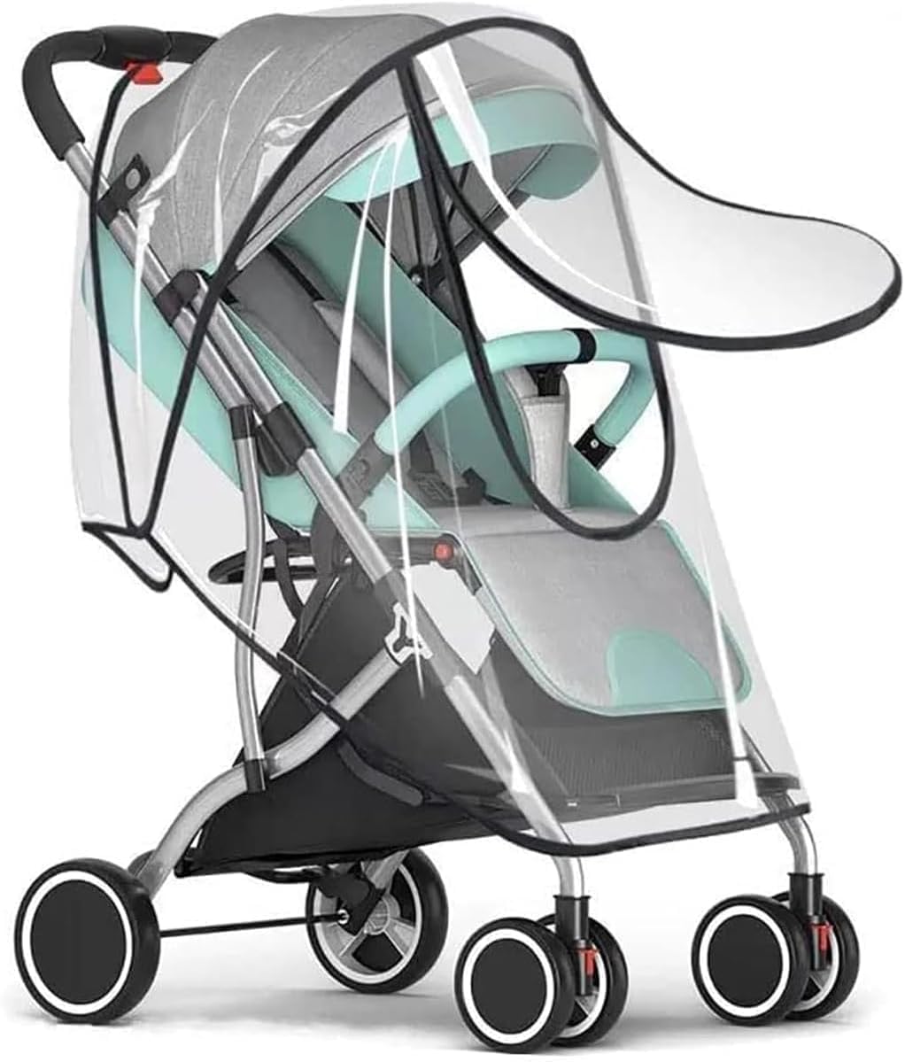 Waterproof Stroller Canopy for Jogging and Travel, Shield Baby from Weather Elements