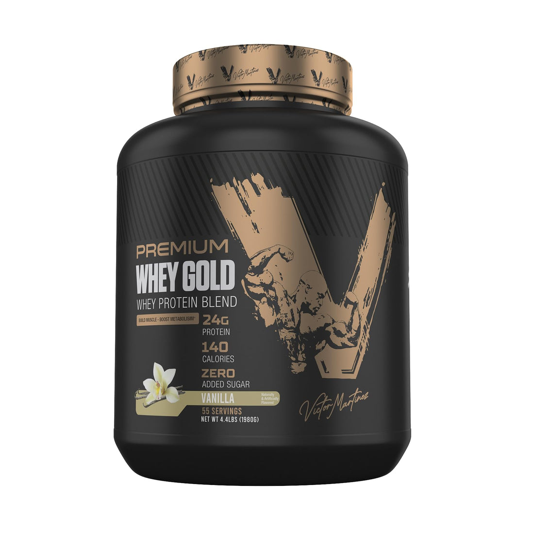 Victor Martinez Premium Whey Gold Protein Blend 2 kg, Vanilla