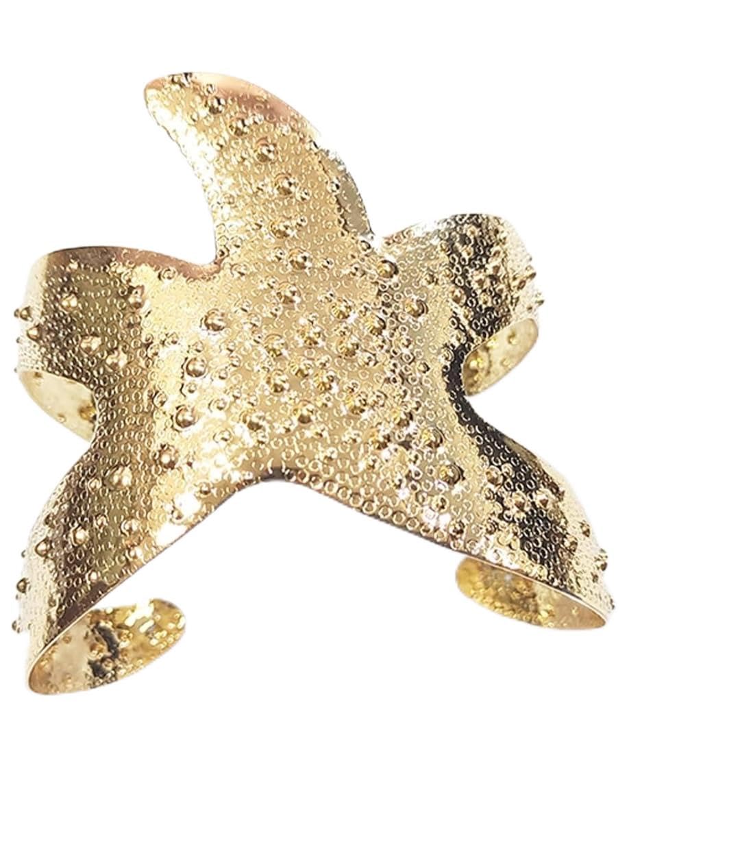 Thick Bracelets for Women, Starfish Bracelets for Women, Upper Arm Bracelets Trend Silver Only for Get