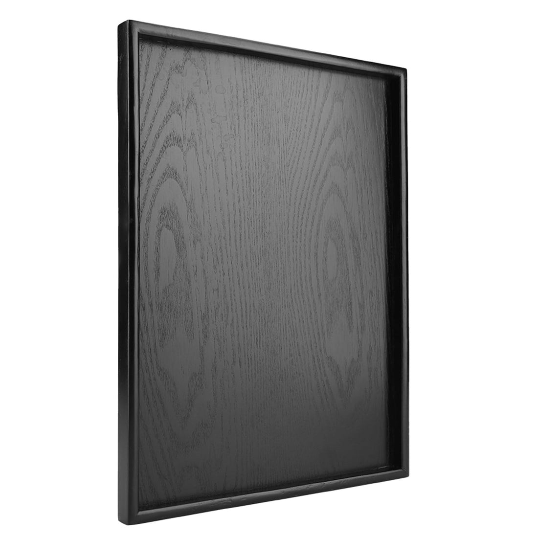 Solid Wood Rectangle Shape Tea Tray for Serving Tea, Coffee, Snacks, and Meals, Accessory for Ottoman Coffee, Tea Tables, Living, and Reception Rooms. (40 * 30cm)