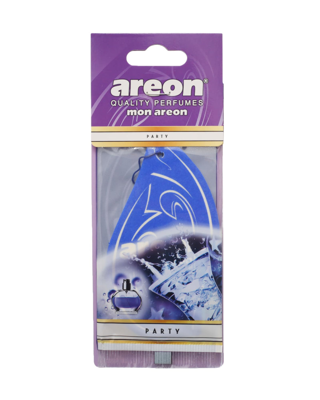 Moon Areon Car Air Freshener - Party Scent for a Lively and Energetic Driving Atmosphere