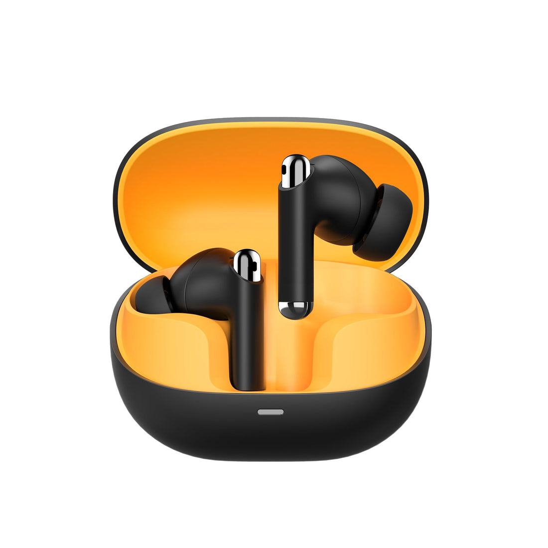rsilou R3008 true wireless stereo Bluetooth earphones, 6.5 Hours, Touch control, noise-canceling for pure sound and easy operation, custom tuning for immersive sound | 12 month local warranty (black)