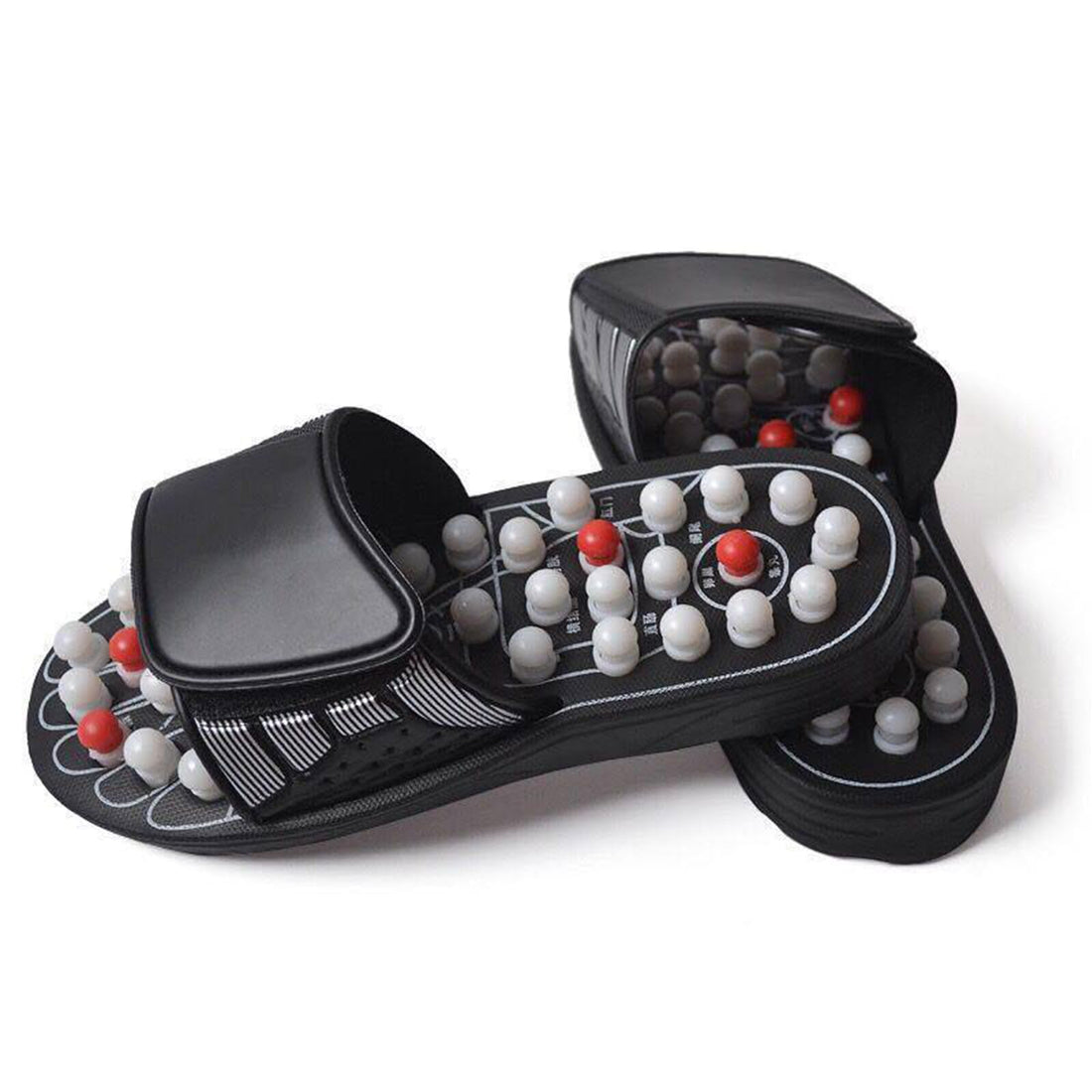 Tazweeq Foot Massage Slippers, Foot Massager, Massage Relaxation Tool for Relieving Plantar Fasciitis (L/42-43)