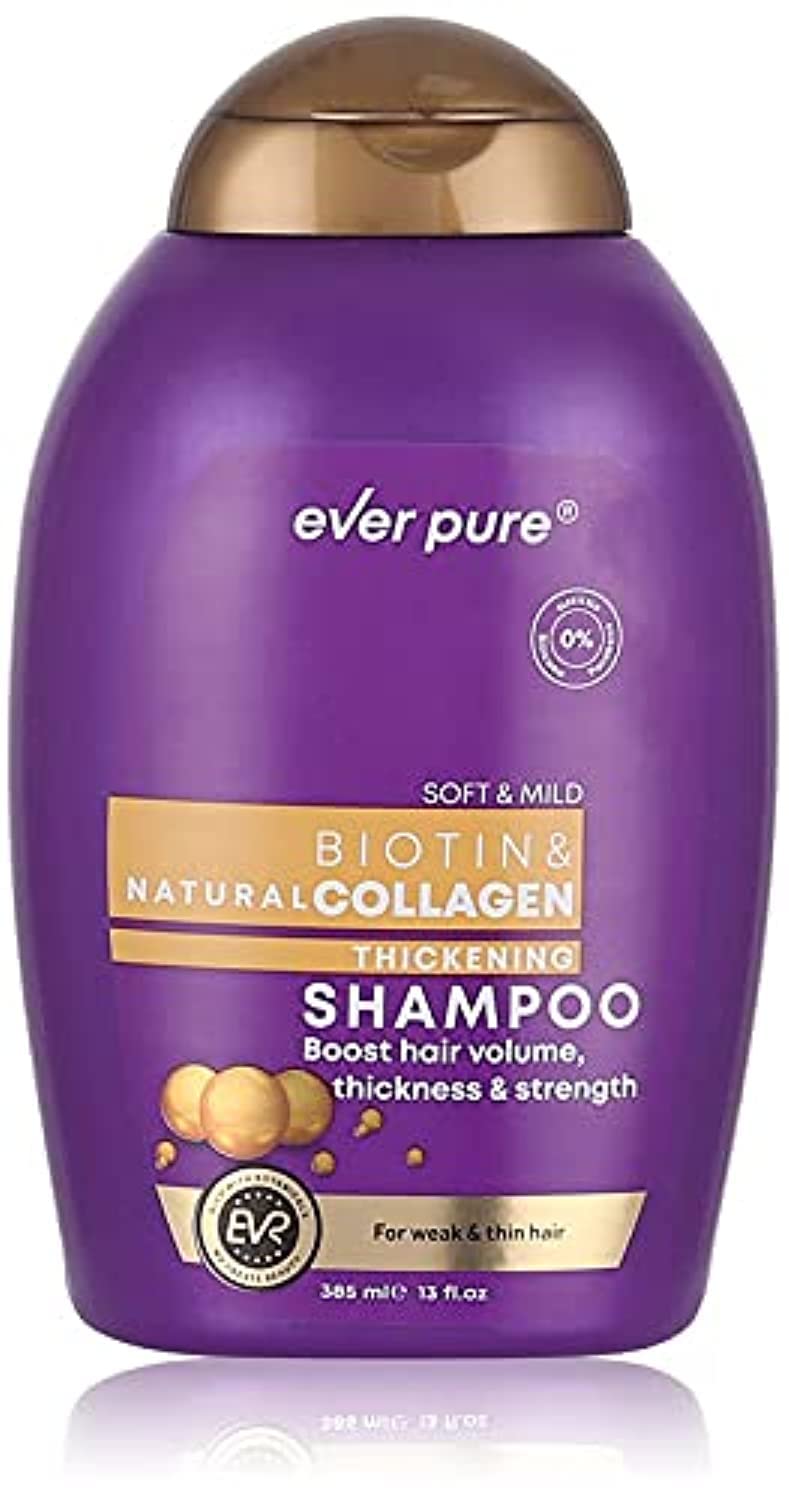 Ever Pure Biotin and Collagen Hair Thickening Shampoo 385 ml