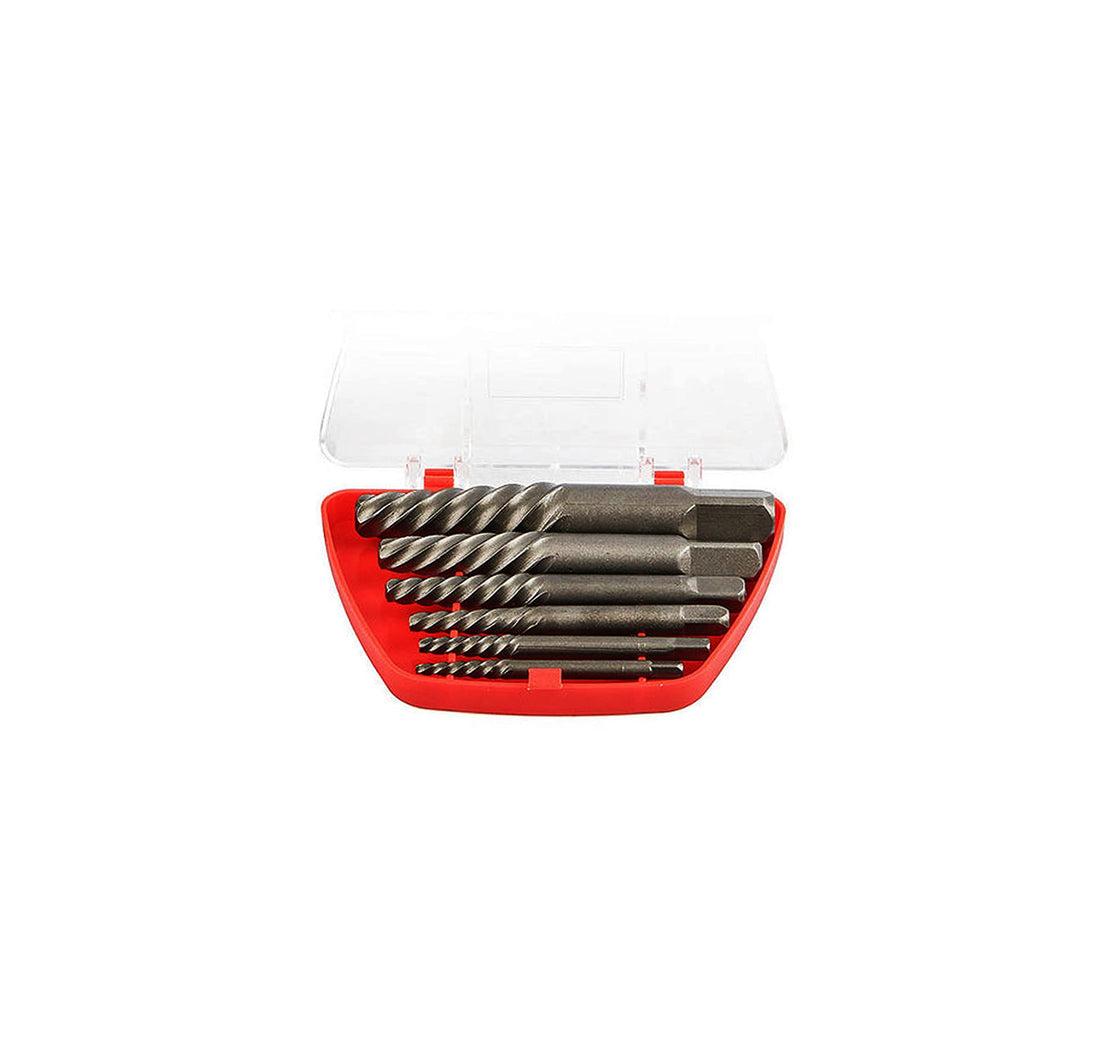 El Nagar Tools Easy Out 6 Piece Set with High Quality Heavy Duty Box