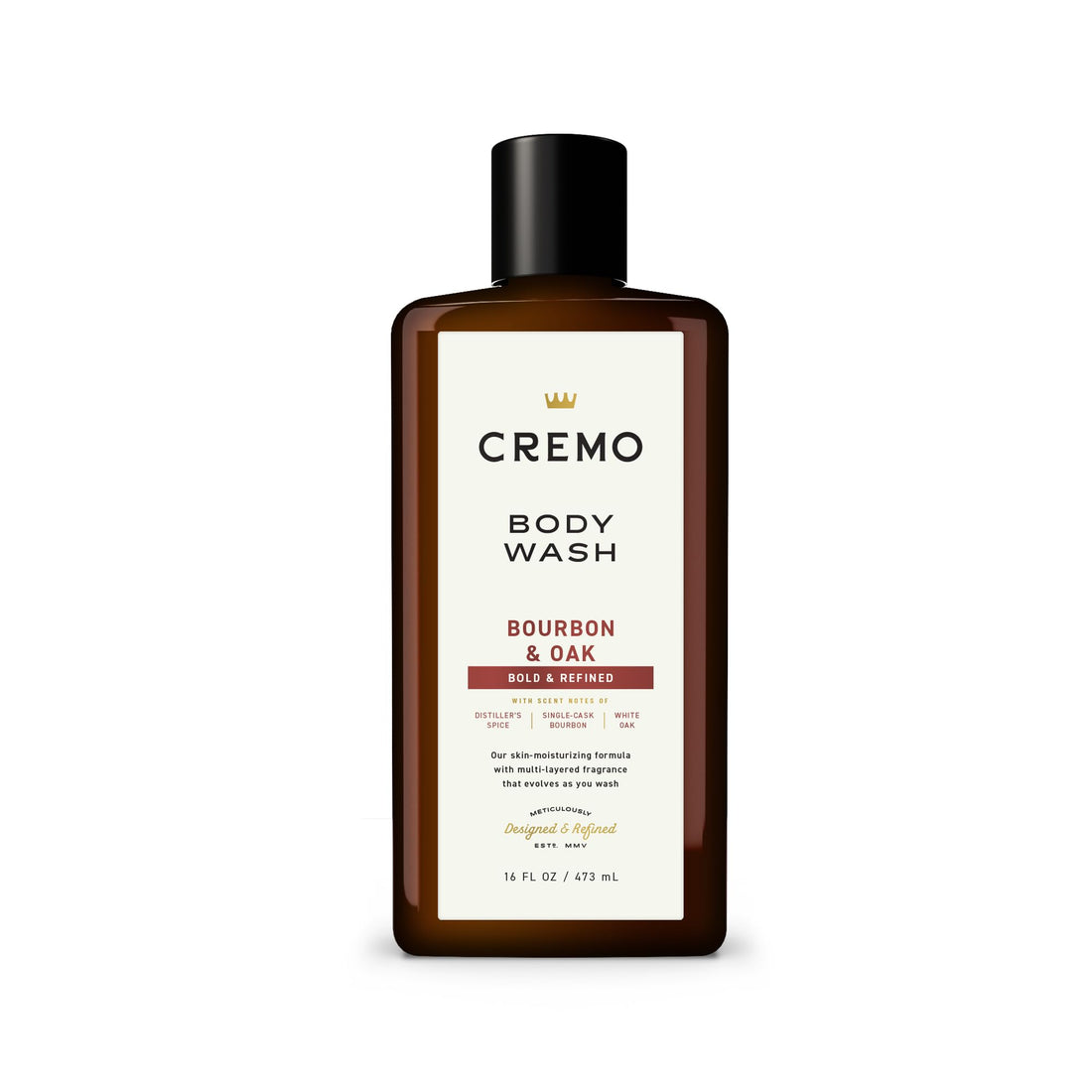 Cremo Bourbon and Oak Body wash | 473ml | 16 fl oz