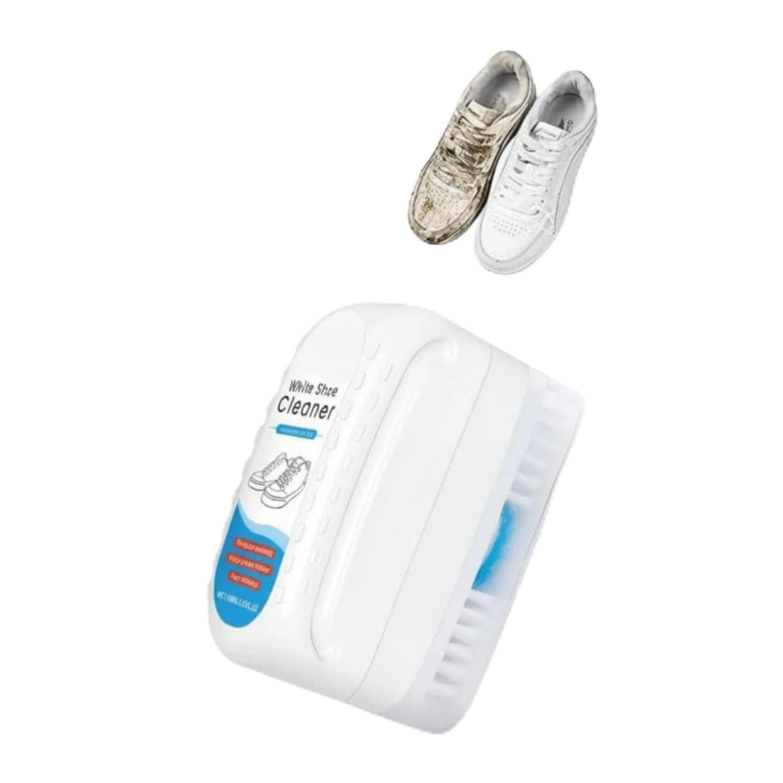 Water-free Sneaker Cleaner Shoe Clean with Brushes Instant White Shoe Sneaker Cleaner Travel Shoe Cleaner for Tennis Shoes Sneakers Board Shoes Canvas Shoes 100ML, One Size