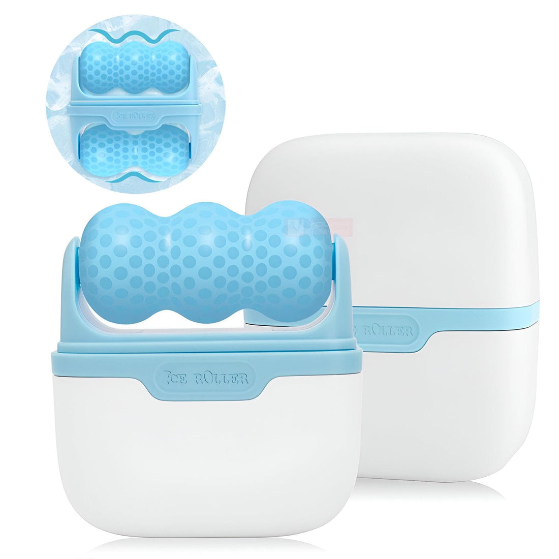 INNOVATIVE FACE MASSAGER - Transform your skin care regimen with this advanced double-headed facial roller, perfect for reducing puffiness and revitalizing your skin, a great gift for any occasion.