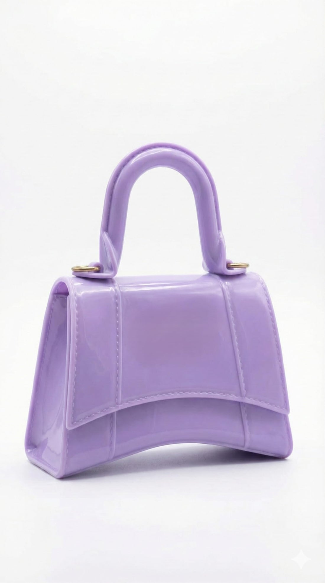Nopatia Fashion Design Mini Handbag - Shiny Top Handle Clutch Bag - Stylish and Attractive Outdoor Accessory in International Fashion