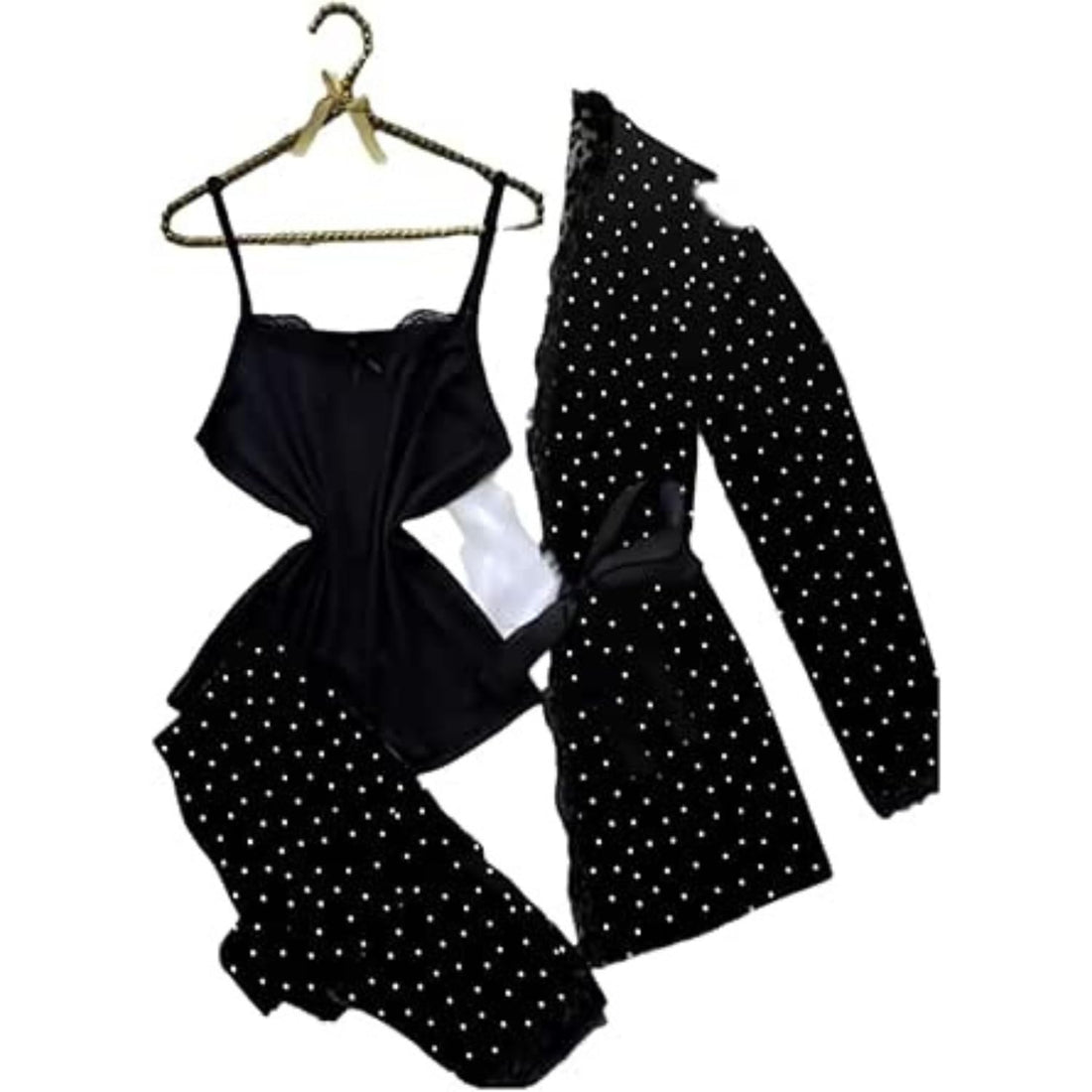 3 Pieces Women Pajama Set