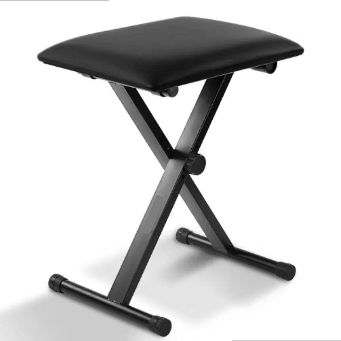 Piano Bench Cushion Keyboard Adjustable Stool Bertô Color Black