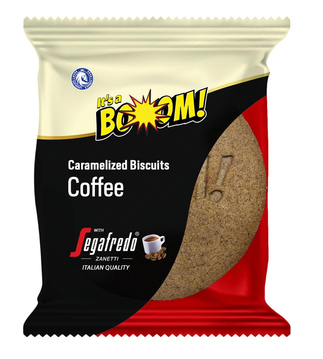 It's a boom Coffee Biscuit with Segafredo Coffee 1 Dozen