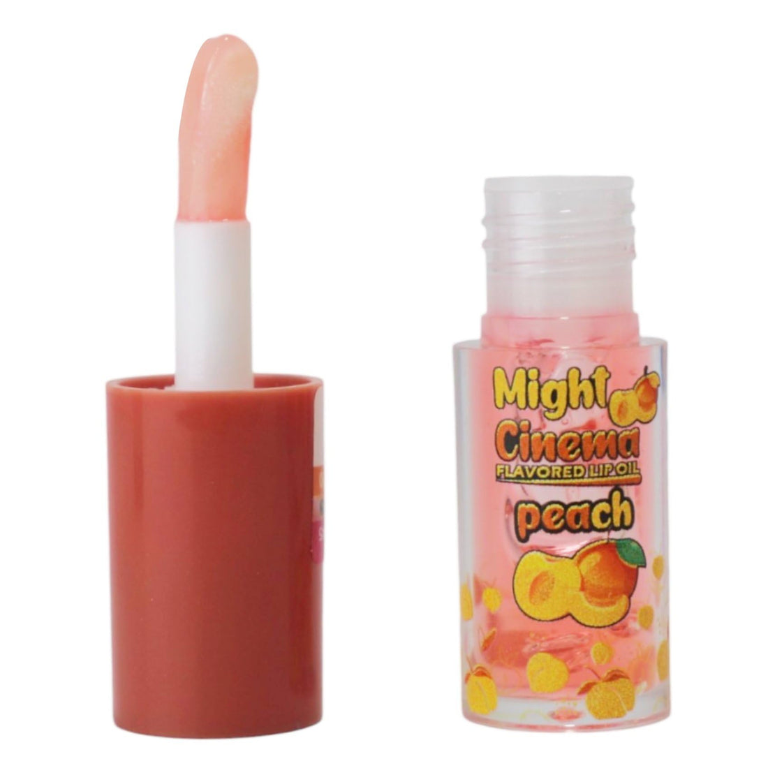 Might Cinema Flavored Lip Oil-Peach