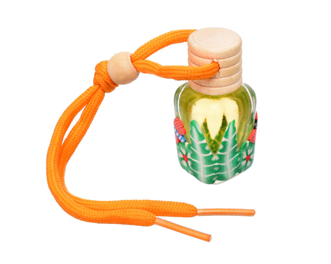 Fair ND060 Hanging Car Air Freshner, 5ML, Bubble Gum Scent With Perfect Design, Premium And Eco-Friendly Material - Multi Colour