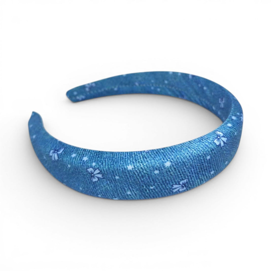 Catch Up Bow Pattern Headband for Women & Girls, Stylish Knotted Bow Hair Hoop with Elegant Print Design, Soft Comfortable Non-Slip Hair Accessory for Daily Wear & Parties