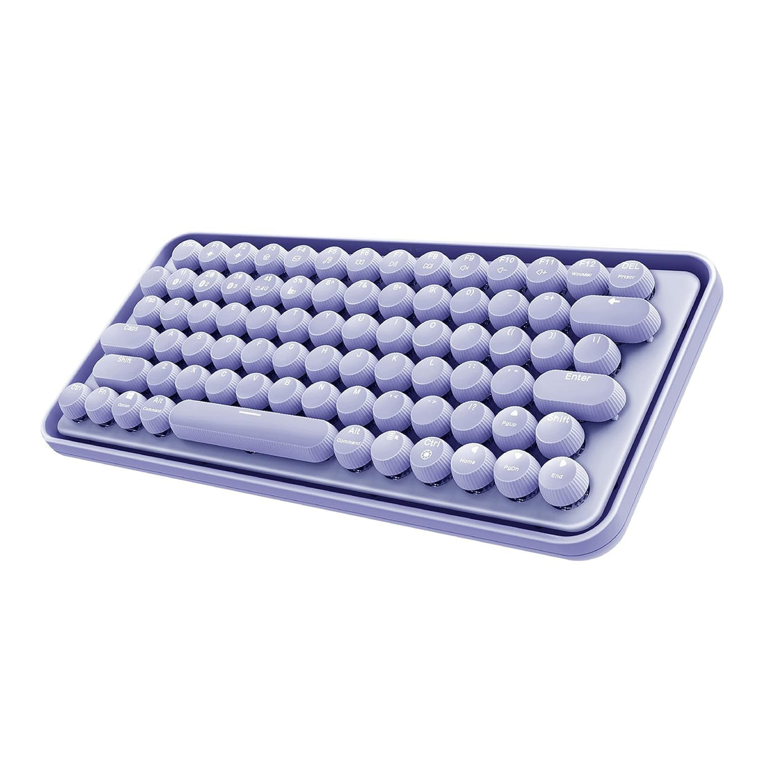 RAPOO Ralemo Pre 5 Mechanical Keyboard with Multi-Mode Technology (Bluetooth), Backlight Enabled & Built in Battery. Compatible with Windows/Chromebook/PC/Laptop (Purple) US Layout